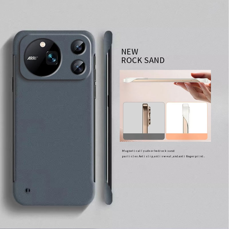 Ultra Thin Frameless Phone Cover - Sandstone Frameless Cover For Huawei Honor