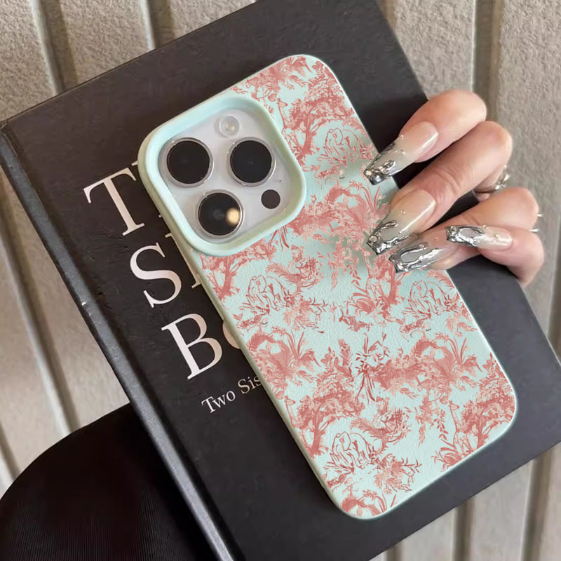 Aesthetic Vintage Retro Pink F - Vintage Floral Pattern Soft Case review and price