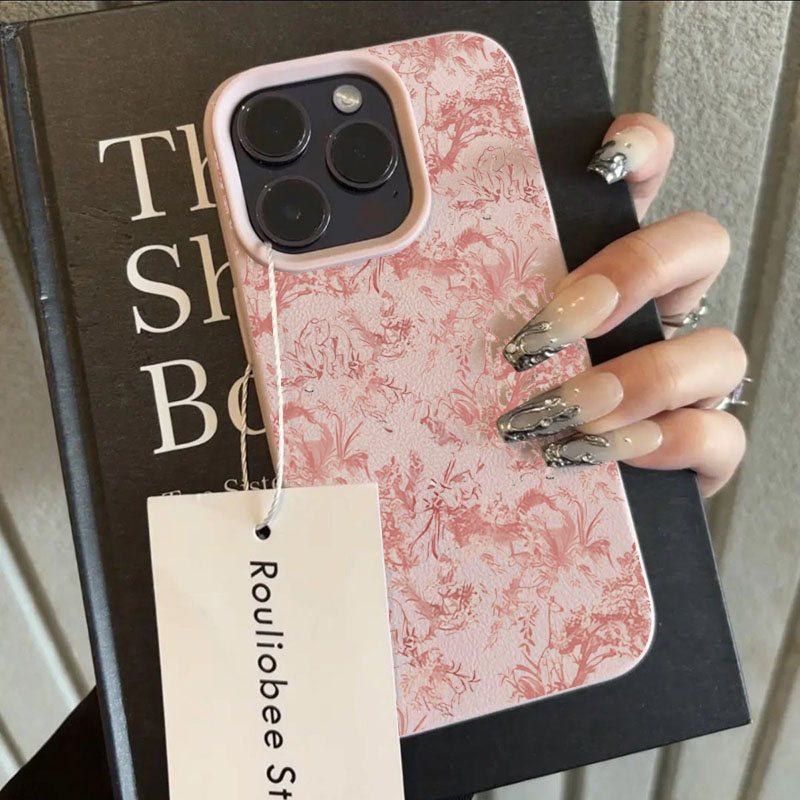 Aesthetic Vintage Retro Pink F - Vintage Floral Pattern Soft Case review and price