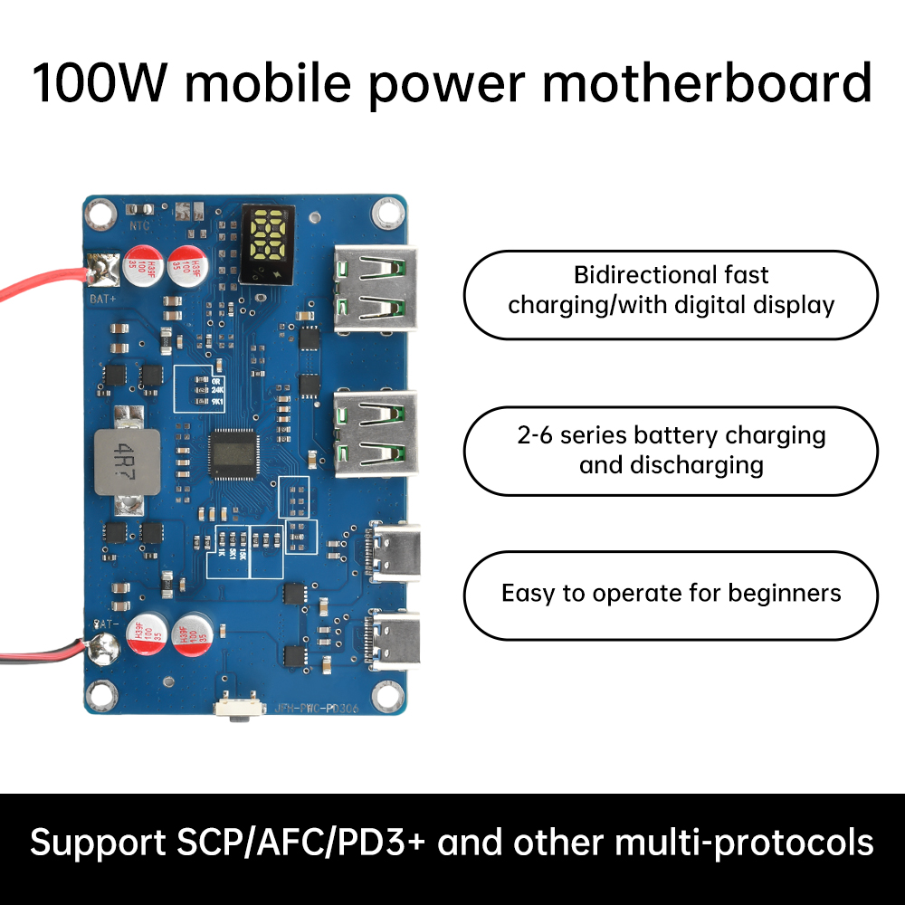 100W PD QC Mobile Power Module - Power Banks review and price