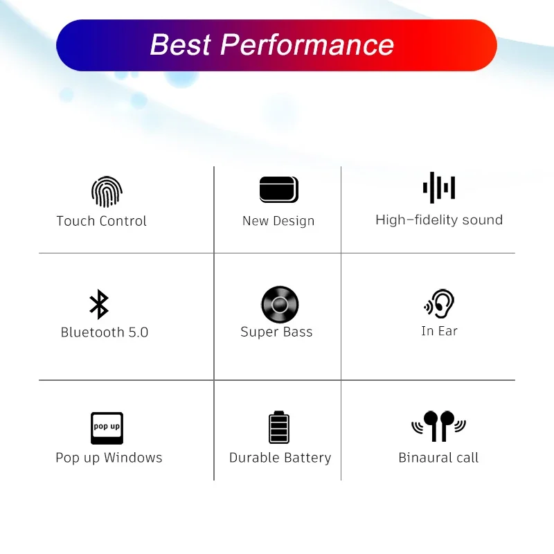 Bluetooth 5.3 New Air Por 5 Wi - Earphones review and price
